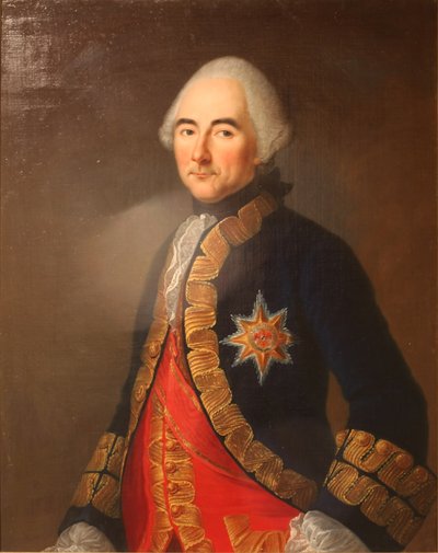 Portrait of Jean-Jacques, Count of Beausobre, in Lieutenant General Uniform by Speiségger